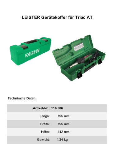 thumbnail of 116_586 Geraetekoffer Triac AT