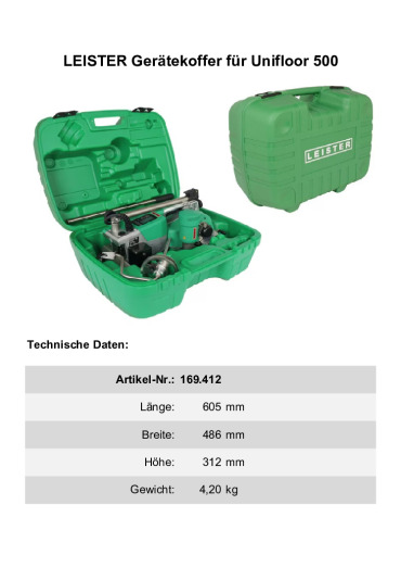 thumbnail of 169_412 Geraetekoffer Unifloor 500