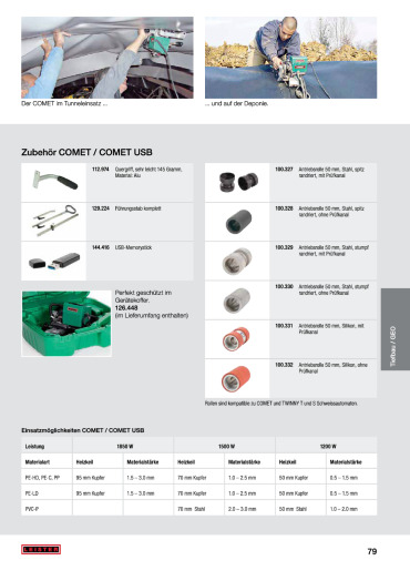 thumbnail of Comet-USB-Zubehoer