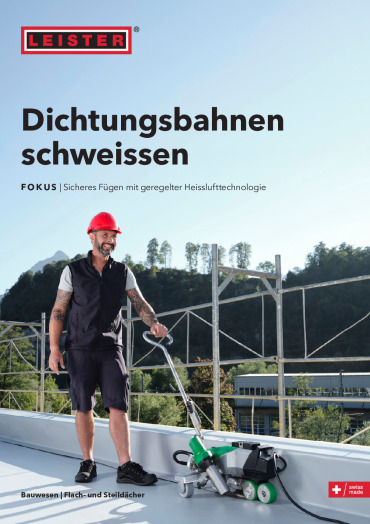 thumbnail of Dichtungsbahnen schweissen