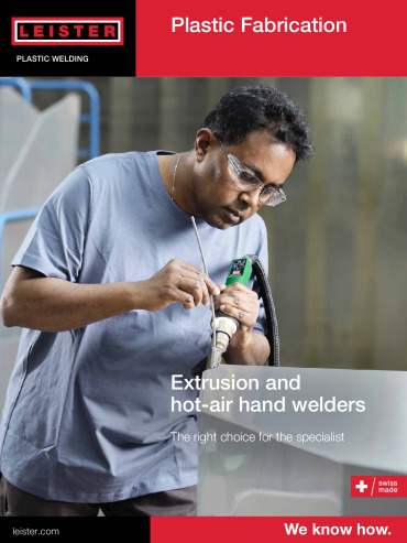 thumbnail of Leister – Plastic Fabrication – Extrusion and hot-air hand welders