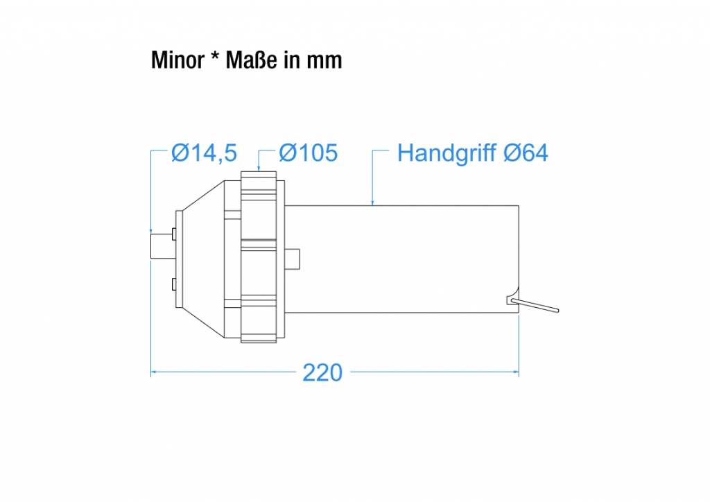 Minor - technische Zeichnung