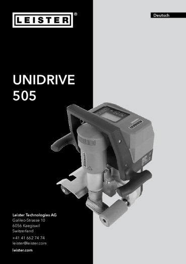thumbnail of unidrive-505-bedienungsanleitung