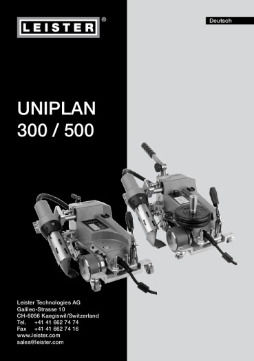 thumbnail of uniplan-300-bedienungsanleitung