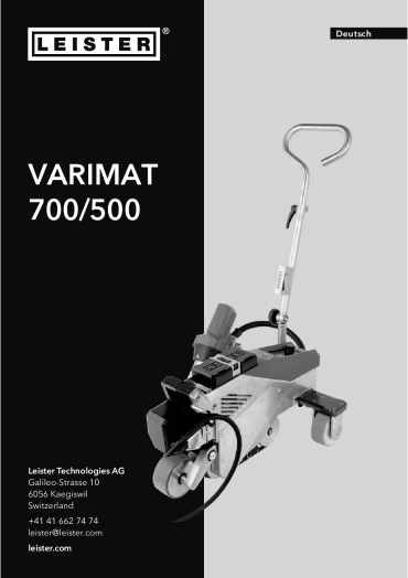 thumbnail of varimat-700-bedienungsanleitung