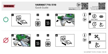 Varimat 710 - Kurzanleitung