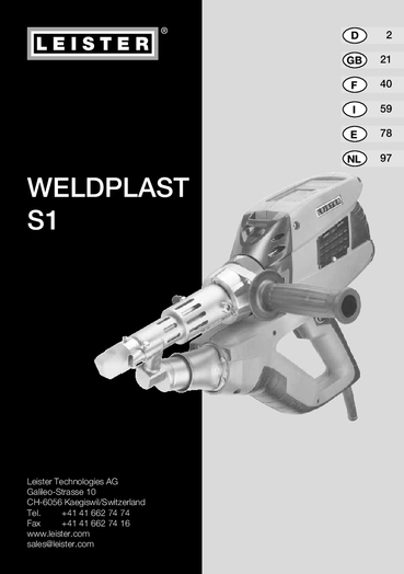 thumbnail of weldplast-s1-bedienungsanleitung